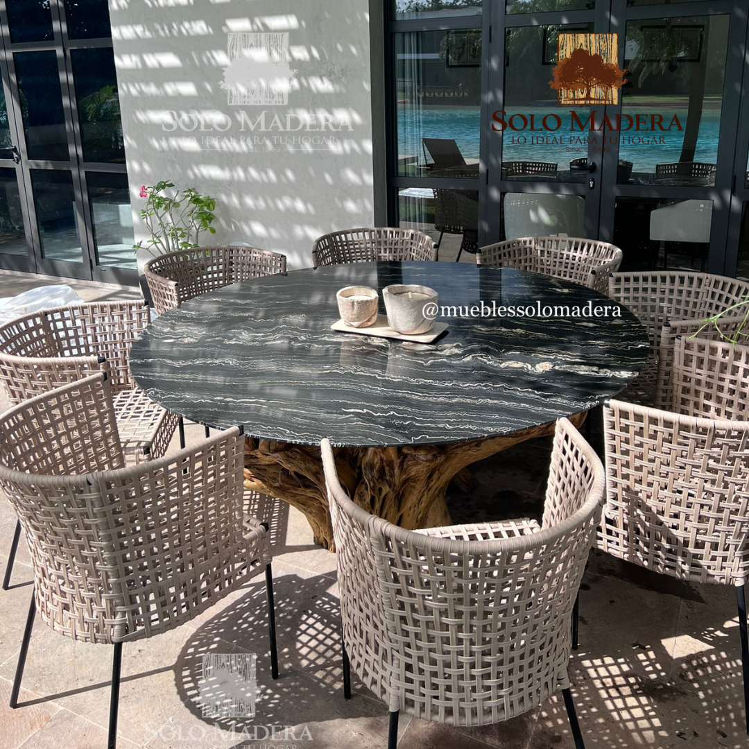 Comedor Granito 8 sillas