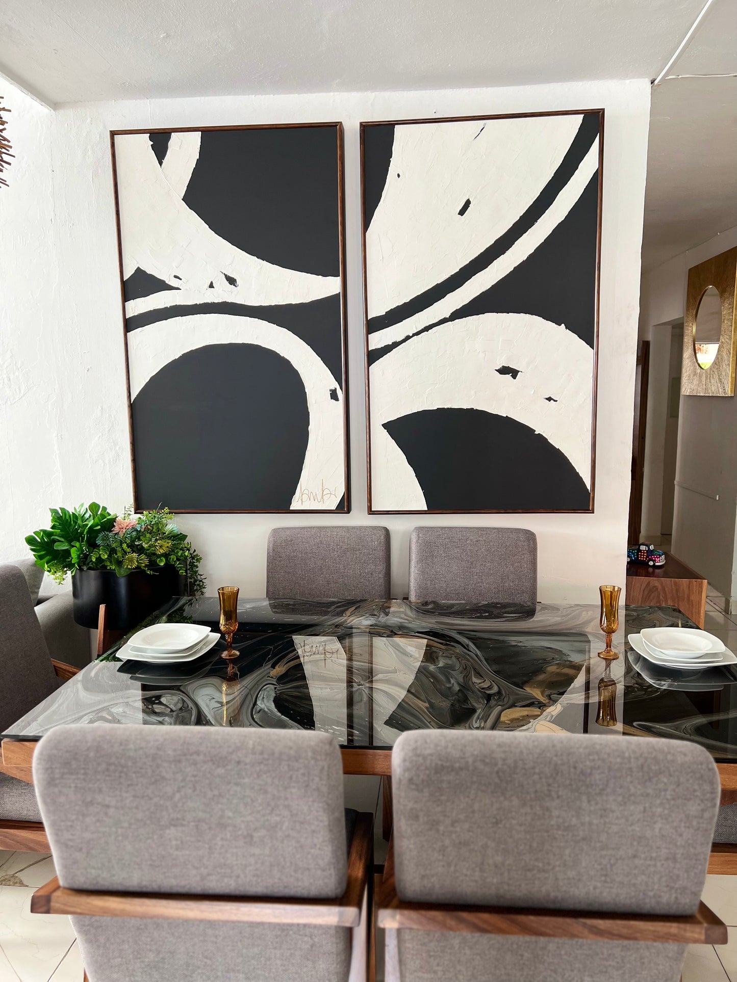 Comedor Resina 6p