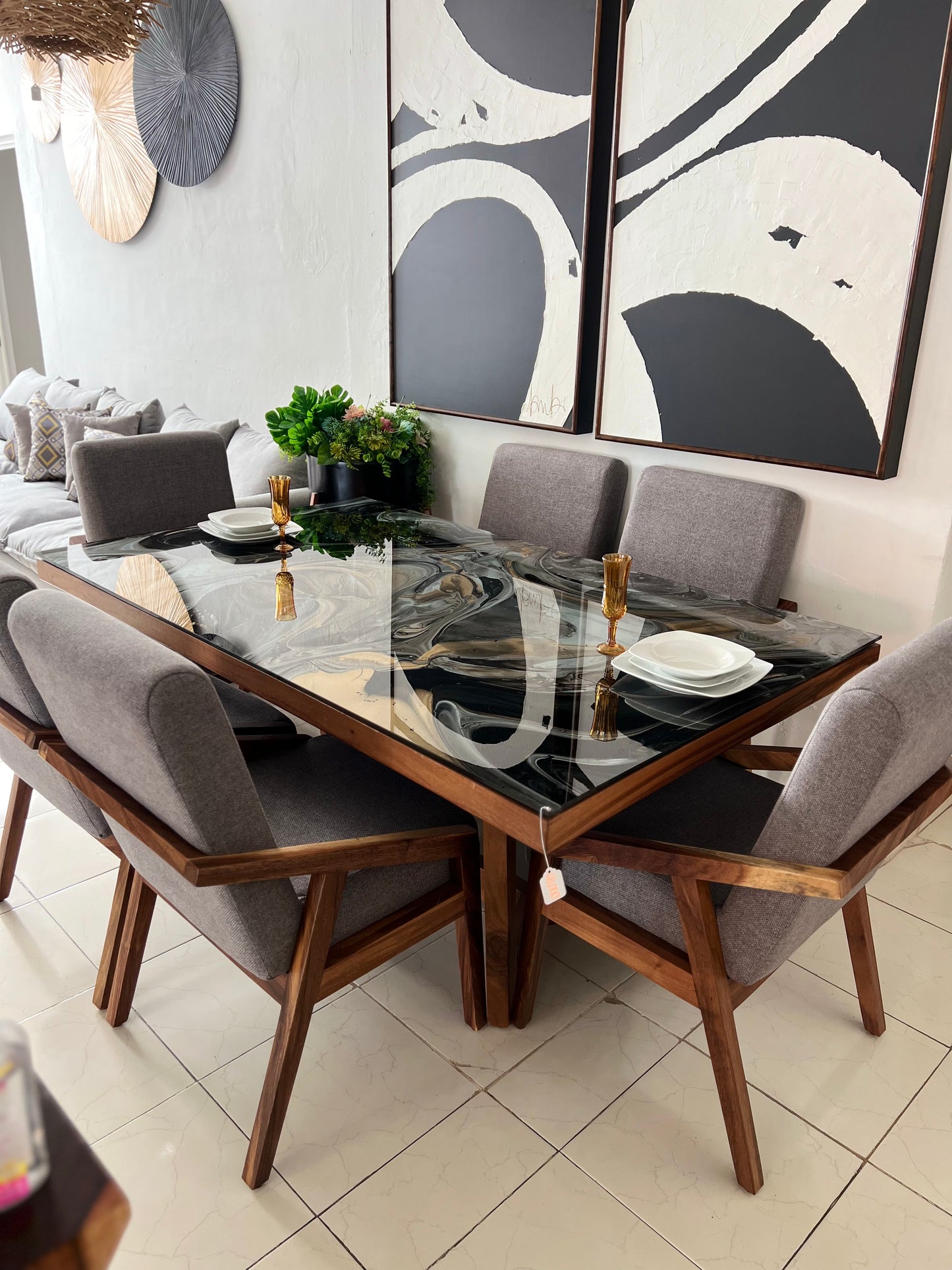 Comedor Resina 6p