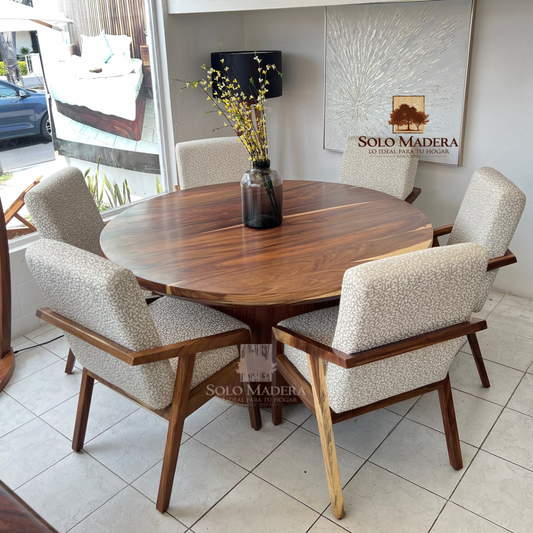 Comedor redondo 6sillas PAROTA