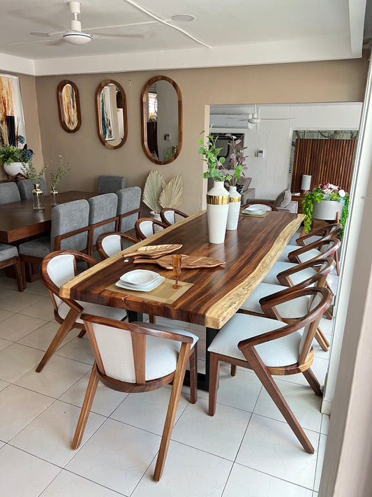 Comedor Planchón de parota 10sillas