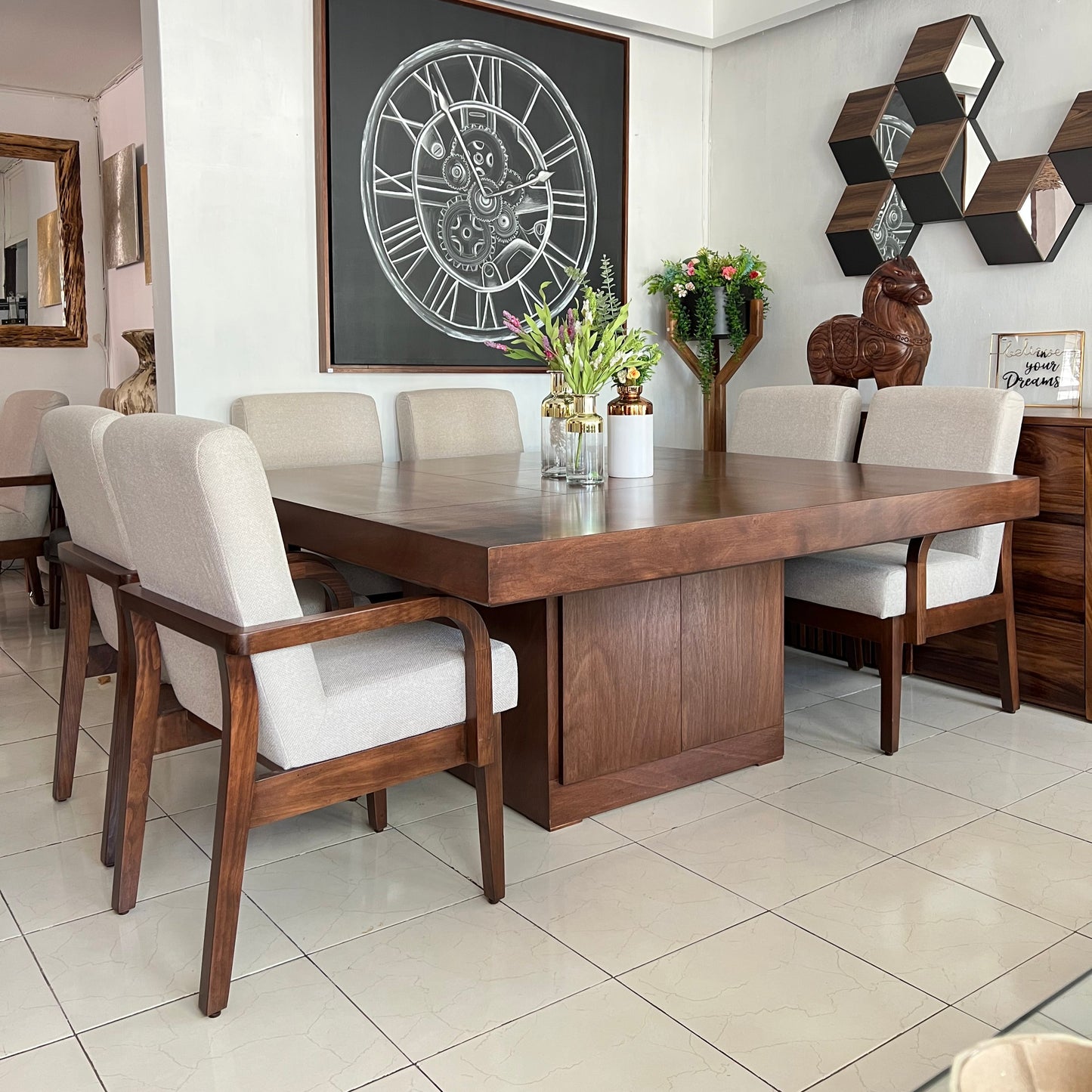 Comedor Milan Cuadrado