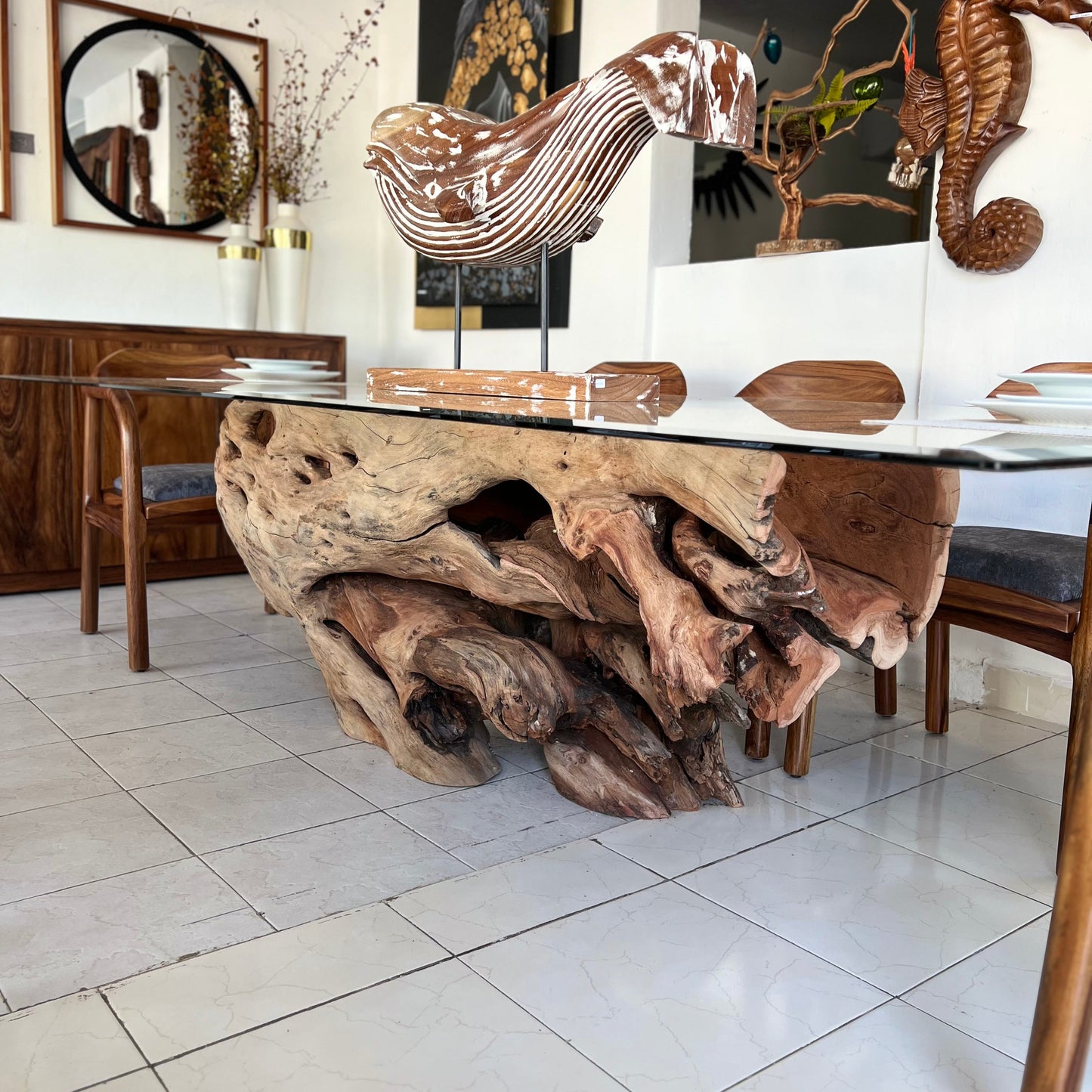 Comedor Tronco Guamuchil