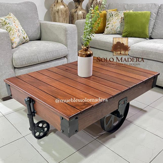 Mesa de centro carrito